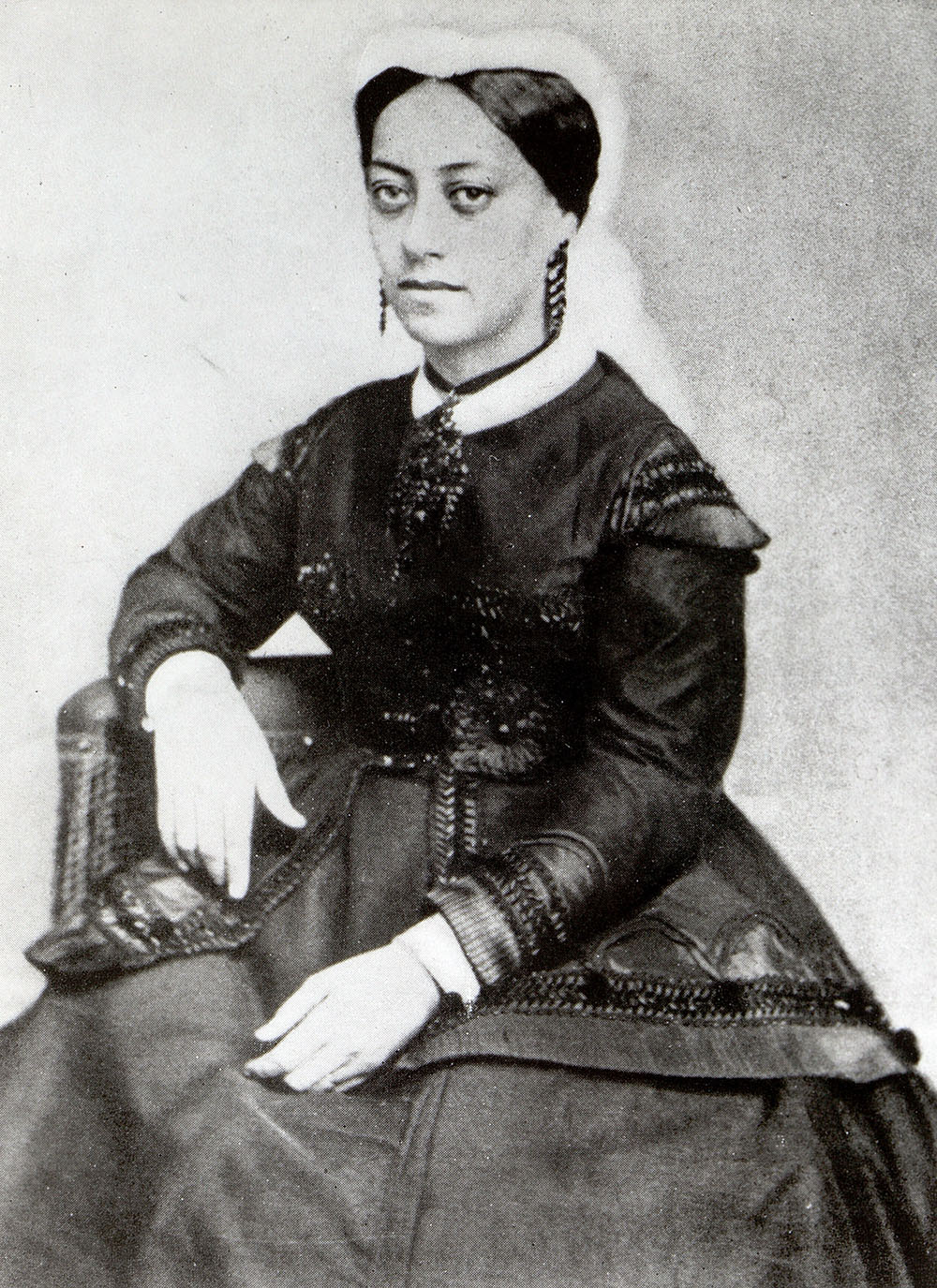 Photograph of Mary Ellen Pleasant, 1857 (Miriam Matthews Photograph Collection, Open UCLA Collections)
